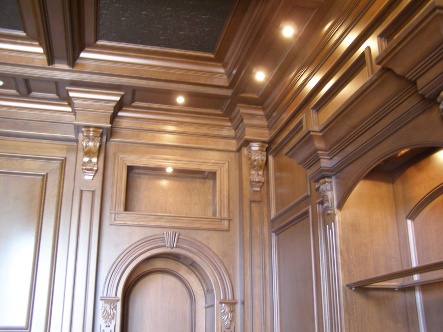 Ceiling and Wall Panels: Alternate View